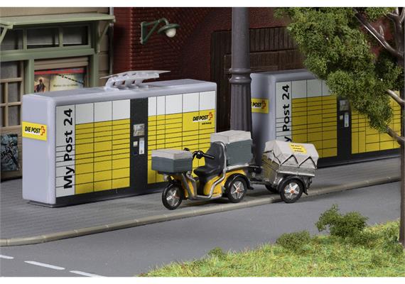 ACE 008705 Kyburz DXP Zustellfahrzeug Die Post - H0 (1:87) | Bild 1