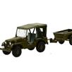 ACE Arwico Collection Edition 005102 Armee-Jeep Willys M38A1 mit Anhänger HO | Bild 3
