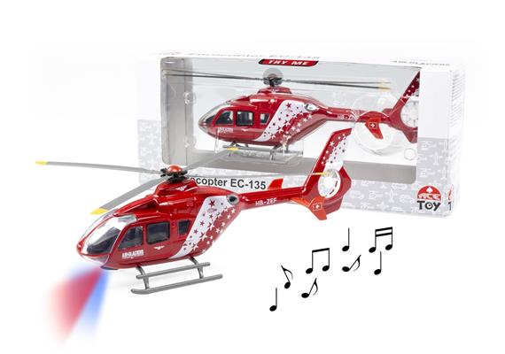 ACE TOY 001107 EC-135 Air-Glaciers Helikopter (Light+Sound) | Bild 1