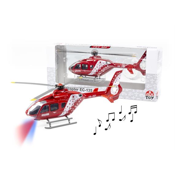 ACE TOY 001107 EC-135 Air-Glaciers Helikopter (Light+Sound)