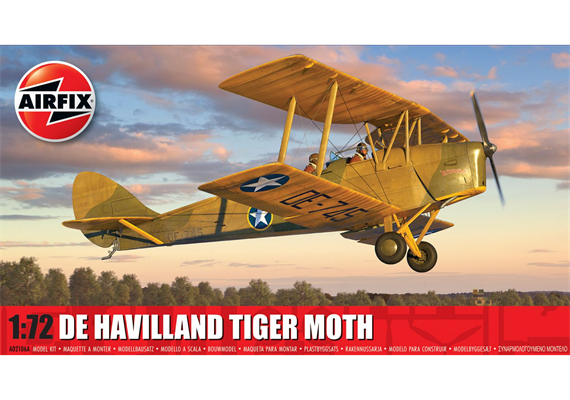 Airfix A02106A de Havilland Tiger Moth - Massstab 1:72 | Bild 1