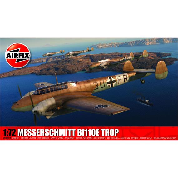 Airfix A03081A Messerschmitt Bf110E/E-2 TROP - Massstab 1:72