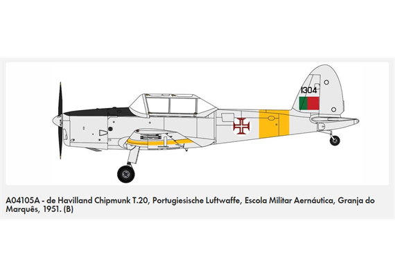 Airfix A04105A de Havilland Chipmunk T.10/T.20 - Massstab 1:48 | Bild 3