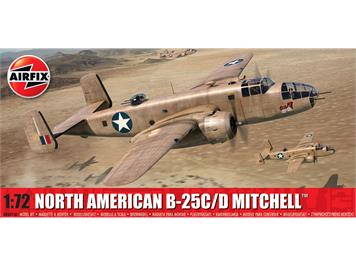 Airfix A06015A North American B-25C/D Mitchell, Bausatz - Massstab 1:72