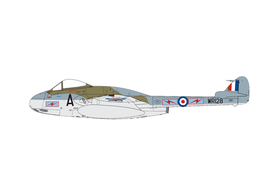 Airfix A06108 De Havilland Vampire FB.5/FB.9 - Massstab 1:48 | Bild 4