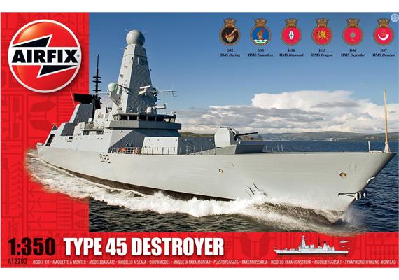 Airfix A12203 Type 45 Destroyer - Massstab 1:350 | Bild 1