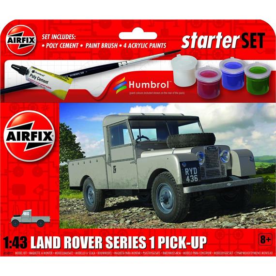 Airfix A55012 Starter Set - Land Rover Series 1 - Massstab 1:43