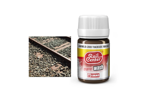 AMMO R-2000 Rail Center Bahnstrecke, Wash, 35 ml