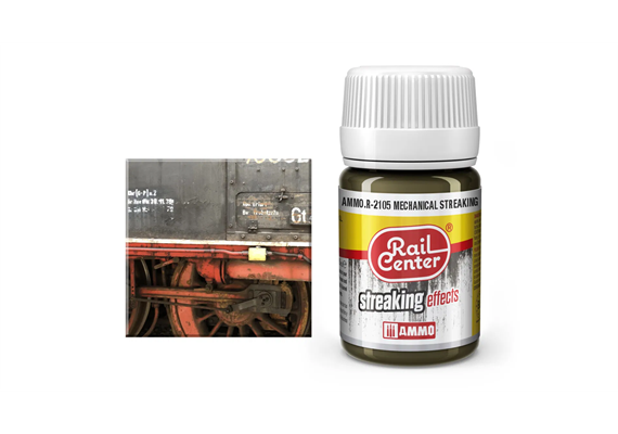AMMO R-2105 Rail Center Mechanische Streifen, Effekt, 35 ml