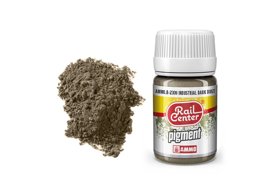 AMMO R-2309 Rail Center Industriestaub, dunkel, Pigmente, 35 ml