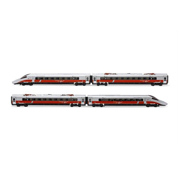 Arnold HN2473S FS Trenitalia ETR610 Triebzug Frecciargento, 4teilig, DCC/Sound, N (1:160)