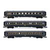 Arnold HN4402 CIWL 3 Wagen Train Bleu WR + 2x Lx Set 2Ep. III - N (1:160)