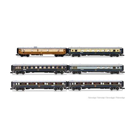 Arnold HN4522 Intraflug/CIWL 6-tlg. Set 50 Jahre Nostalgie-Istanbul-Orient-Express - N