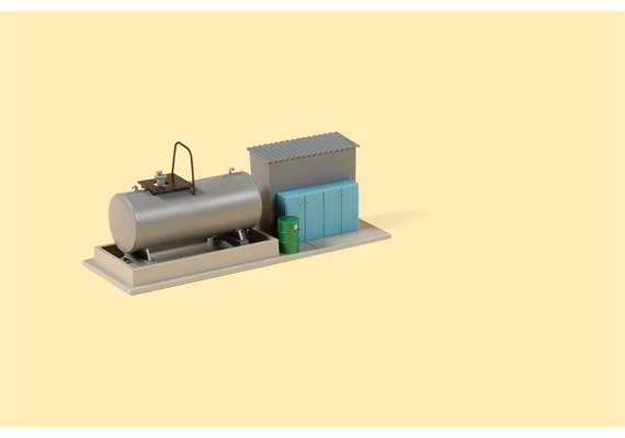 Auhagen 11469 Kleinlok-Tankstelle - H0 (1:87) | Bild 6