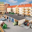 Auhagen 11484 Garagen mit Zubehör - H0 (1:87) | Bild 1