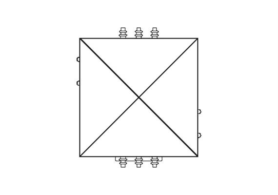 Auhagen 14489 Transformatorenhäuschen mit Betonmasten - N (1:160) | Bild 6