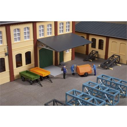 Auhagen 41642 Anhängerset HO