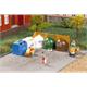 Auhagen 41695 Recycling-Container mit Zubehör - H0 (1:87)