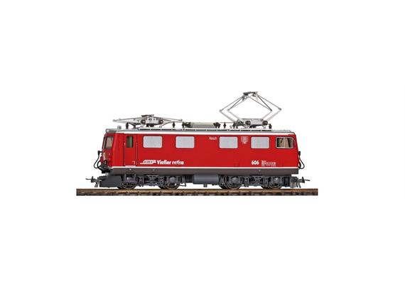 Bemo 1252 116 RhB Ge 4/4 I 606 'Kesch' Universallok rot - H0m (1:87)