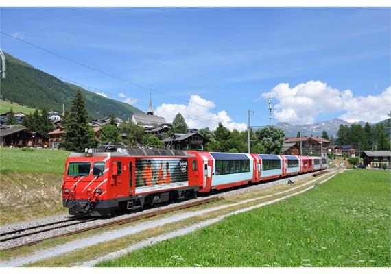 Bemo 1262563 MGB HGe 4/4 II 3 Zahnradlok "Mitarbeiter", analog - H0m | Bild 2