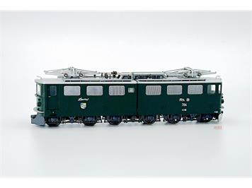 Bemo 1354 114 RhB Ge 6/6 II 704 "Davos" grün LokSound - H0m (1:87)