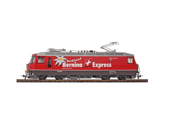 Bemo 1459 111 RhB Ge 4/4 III 641 E-Lok „Heidiland Express“, AC 3L, digital/Sound - H0
