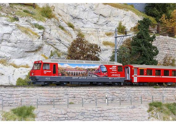 Bemo 1759 175 RhB Ge 4/4 III 644 "Weltrekordversuch Alpine Cruise", DC digital/Sound - H0 | Bild 2