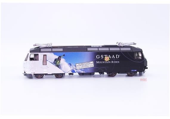 Bemo 1759311 MOB Ge 4/4 8001 „Gstaad“, DC 2L, digital DCC/MM mit Sound - H0 (1:87) | Bild 1