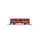 Bemo 3236 112 RhB D 4062 Gepäckwagen rot - H0m (1:87)