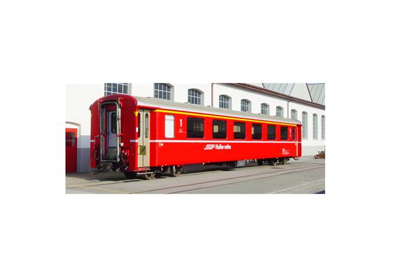 Bemo 3242 130 RhB A 1270 Einheitswagen II rot, dünne Zierlinie