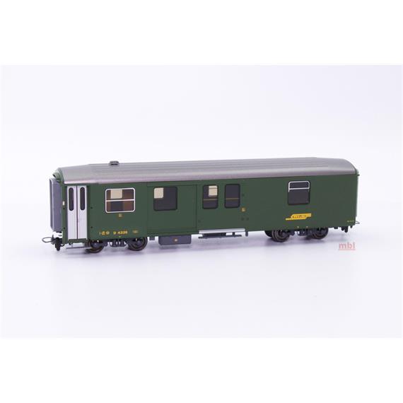Bemo 3270 116 RhB D 4226 Packwagen grün - H0m (1:87)