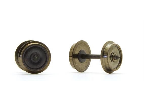 Bemo 5201 000 Scheibenradsatz D=8,6, 10 Stück - H0m (1:87)