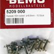 Bemo 5209 000 Scheibenradsatz, D = 8,6 isoliert (RS 3282 000 431), 10 Stück - H0m | Bild 1