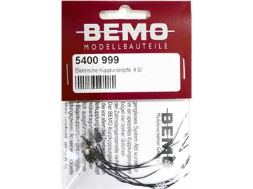 Bemo 5400 999 Elektrische Kupplungsköpfe, 4 Stück - H0m (1:87)