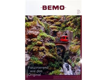 Bemo Katalog Ausgabe 2022, deutsch, 128 Seiten - H0m, H0e, 0m