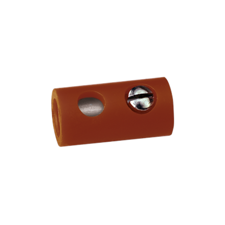 Brawa 3044 Muffen rund 2,5 mm braun, 10 Stück