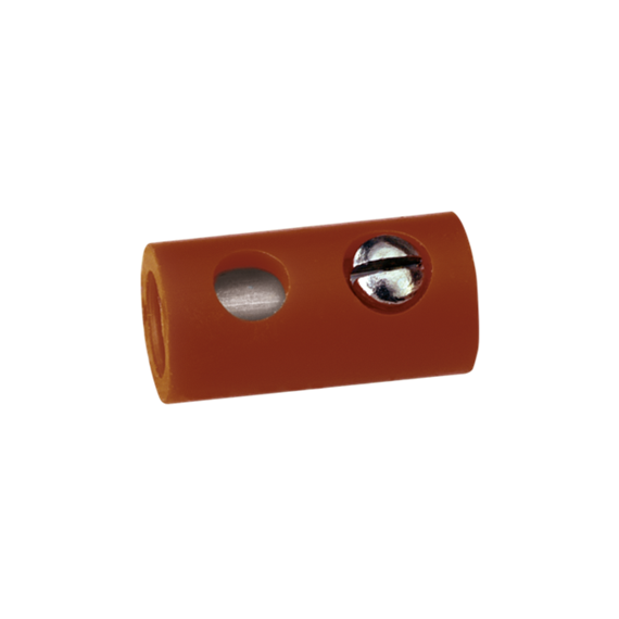 Brawa 3044 Muffen rund 2,5 mm braun, 10 Stück