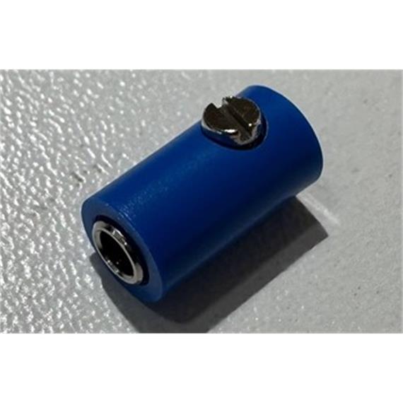 Brawa 3045 Muffen rund 2,5 mm blau, 10 Stück