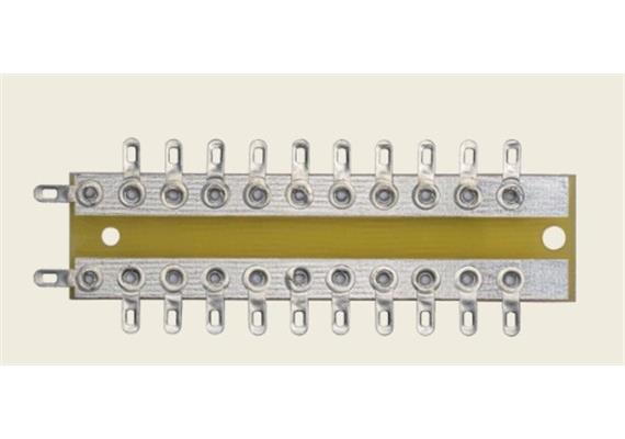 Brawa 3915 Verteiler-Lötösenplatte 10-fach
