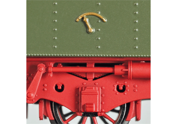 Brawa 40156 Güterzuglok Klasse Hh K.W.St.E. mit Sound und Rauchgen. | Bild 2