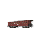 BRAWA 45712 Mannschaftswagen X4 95 358 der SBB - H0 (1:87)