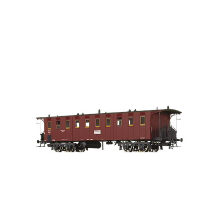 BRAWA 45712 Mannschaftswagen X4 95 358 der SBB - H0 (1:87)