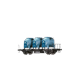 Brawa 50599 Behältertragwagen BTs 30 DB, mit Efkr401 "Knorr" - H0 (1:87)