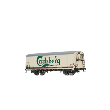 Brawa 50688 KÜHLWAGEN UIC STANDARD 1 "CARLSBERG" DER DSB, DC 2L - H0 (1:87)