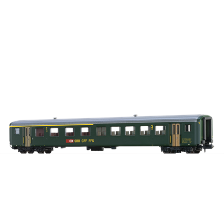 BRAWA 65234 SBB Personenwagen EWII AB, N (1:160)