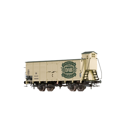 BRAWA 67476 gedeckter Güterwagen G10 "DAB" DB N