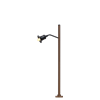 BRAWA 84061 Holzmastleuchte, Stecksockel mit LED - H0 (1:87)