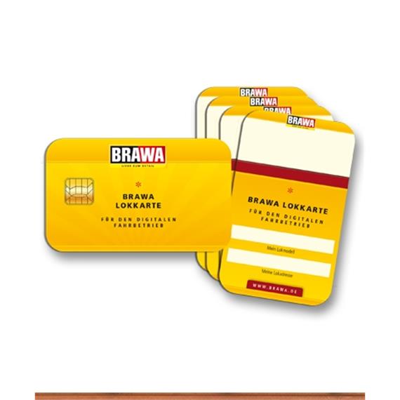 BRAWA 93705 Lokkarten 5er Set