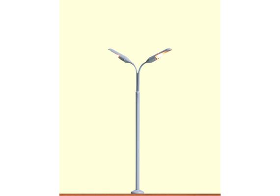 Brawa Peitschenleuchte, doppelt, 2er-Set, Spur H0