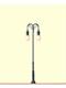 Brawa Platzleuchte, doppelt, 2er-Set Spur H0